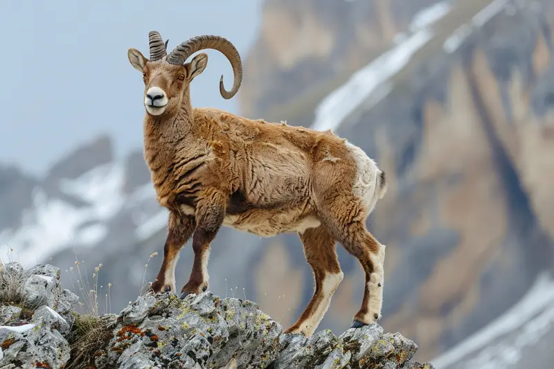 Comment le bouquetin survit-il dans les montagnes ?