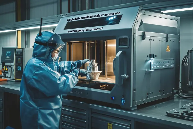Impression 3D métal : les défis actuels et les solutions pour produire fiable