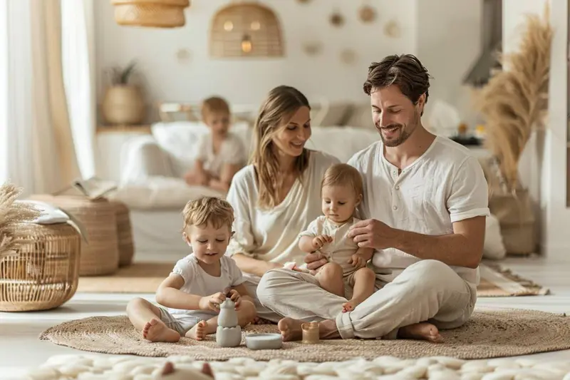 Minimalisme en famille : le guide pratique des parents occupés