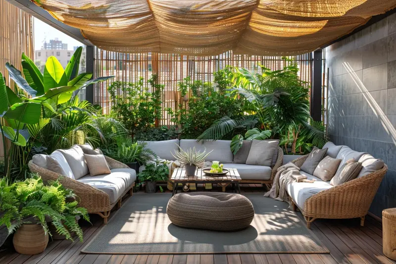 Comment aménager une terrasse à l’ombre : le guide pour un espace frais et chaleureux
