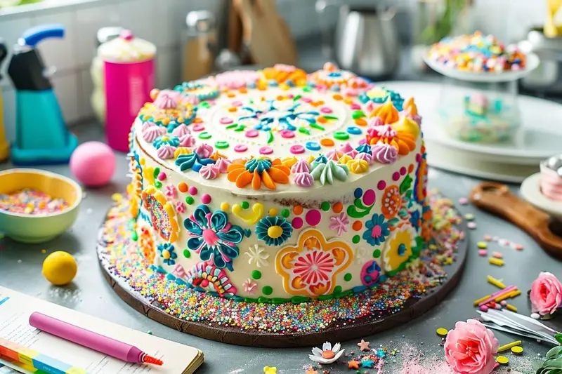 Gâteau design en pâte à sucre : la méthode facile, pas à pas