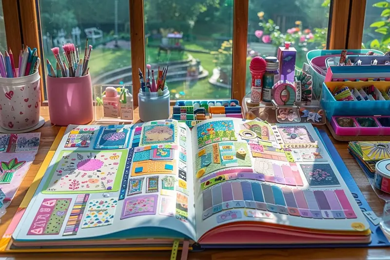 Créer un carnet de voyage inspiré du scrapbooking artistique