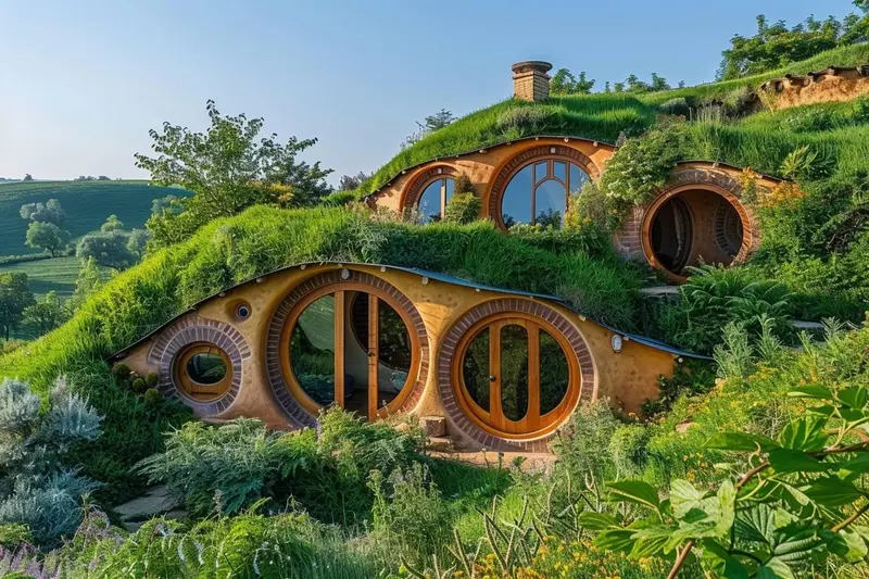 Maison enterrée écologique style Hobbit : le guide pour bien la concevoir
