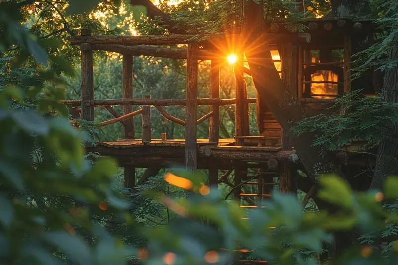 Concevoir une cabane insolite dans un arbre pour une nuit magique et sûre
