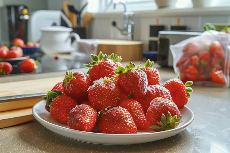 Comment congeler des fraises sans les abîmer, pour en profiter toute l’année