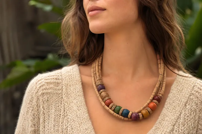 Collier bois-liège avec perles colorées : le guide pour bien choisir