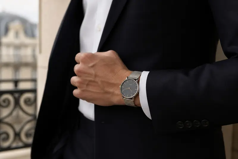 Montre à maille milanaise : comment l’associer à une tenue élégante
