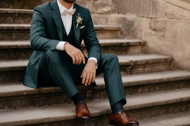 Costume de témoin de mariage et chaussures patinées : le guide de l’élégance juste
