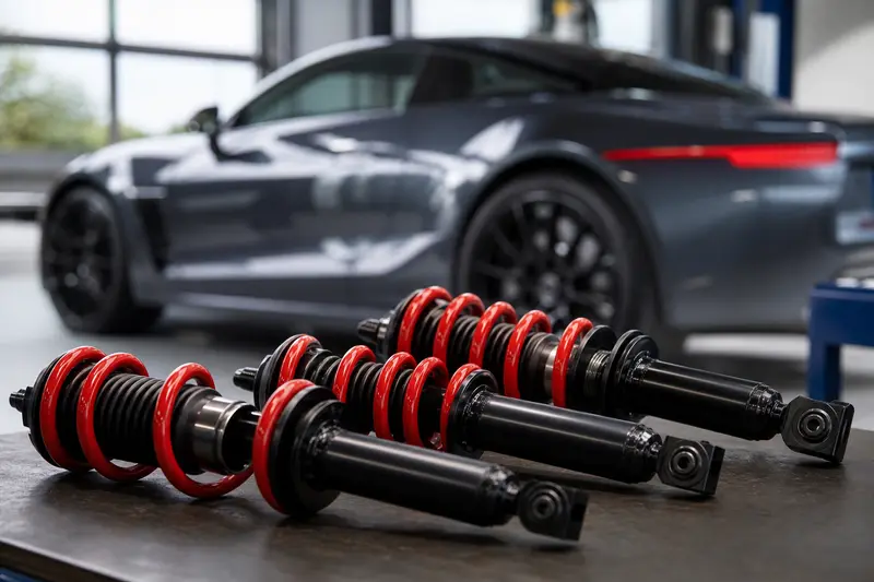Amortisseurs sport pour voiture : bénéfices réels, choix et précautions