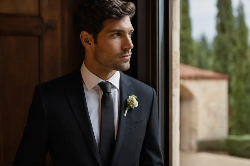 Cravate de mariage mate : le guide pour une élégance discrète et juste