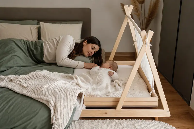Lit tipi et cododo : concilier décoration et couchage sûr pour bébé