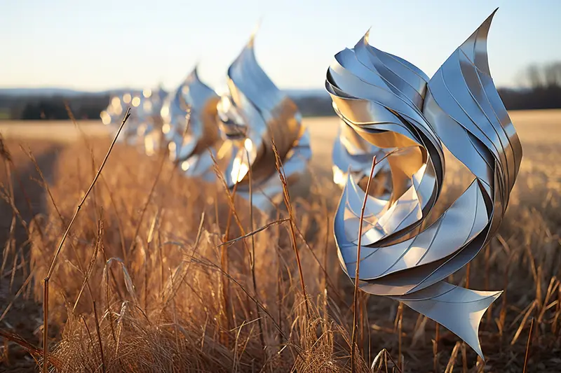 Sculptures qui interagissent avec le vent : comment les concevoir et les construire