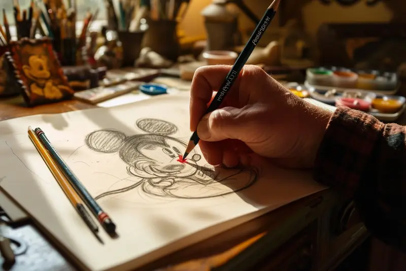 Comment dessiner Mickey facilement, étape par étape