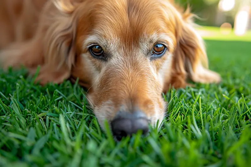 Pourquoi les chiens mangent de l’herbe : causes, risques et réflexes