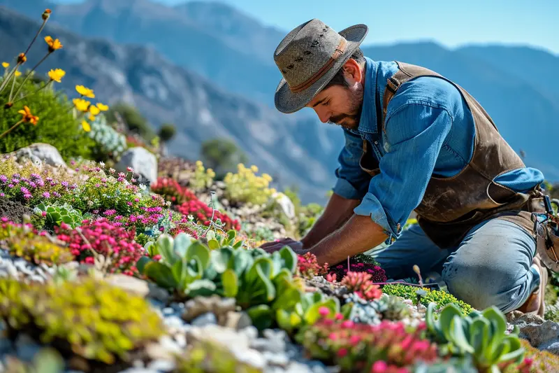 Comment aménager un jardin alpin et réussir les plantes de montagne