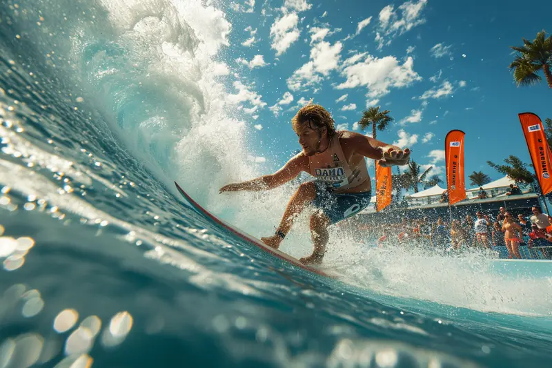 Compétitions de surf en piscine à vagues : calendrier, lieux et règles