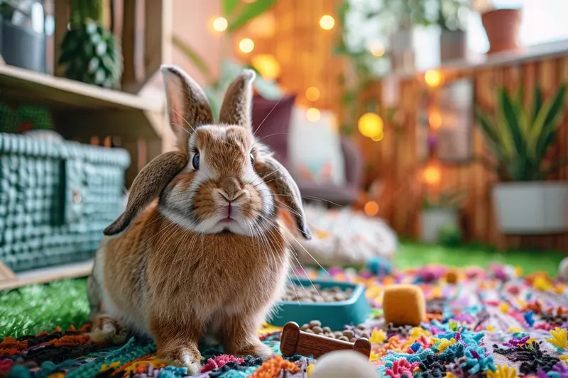 Comment empêcher un lapin de gratter sa cage sans le frustrer