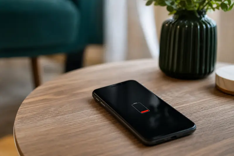 Le téléphone s'éteint alors qu'il reste 20 % de batterie : pourquoi le pourcentage ment