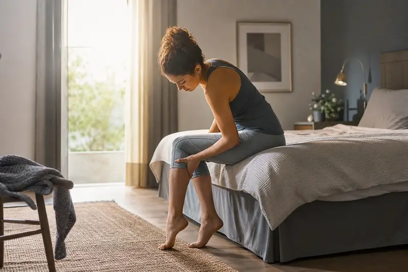 Une crampe au mollet vous réveille la nuit : pourquoi elle survient et comment la faire céder