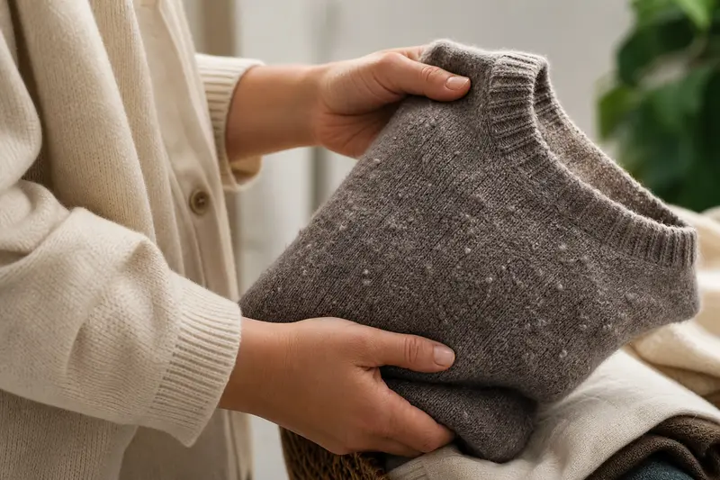 Un pull fait des bouloches après quelques utilisations seulement : pourquoi, et comment y remédier