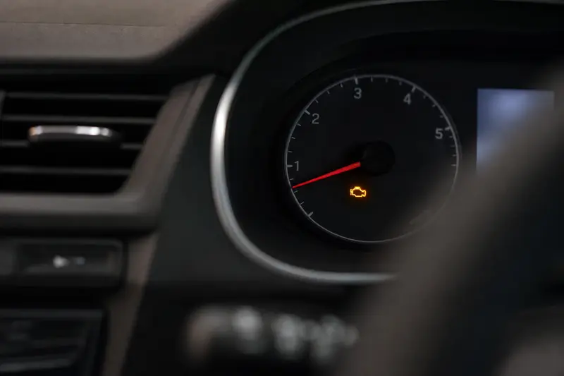 Le voyant moteur orange clignote au démarrage puis reste fixe : que faire avant d'appeler le garagiste