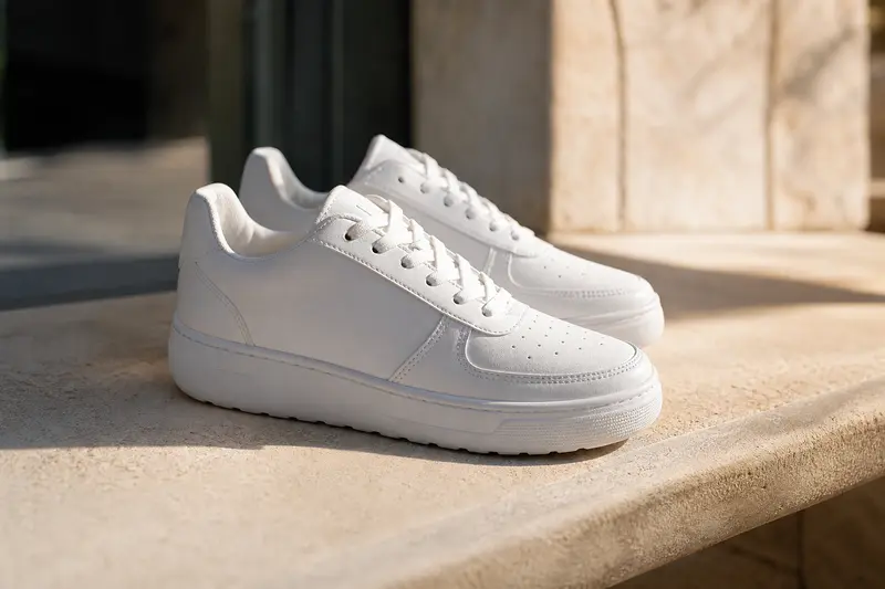 Mes baskets blanches jaunissent avec le temps : pourquoi, et comment leur redonner de l'éclat