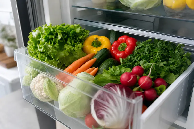 Les légumes du bac à légumes flétrissent avant d'être utilisés : comment vraiment prolonger leur fraîcheur