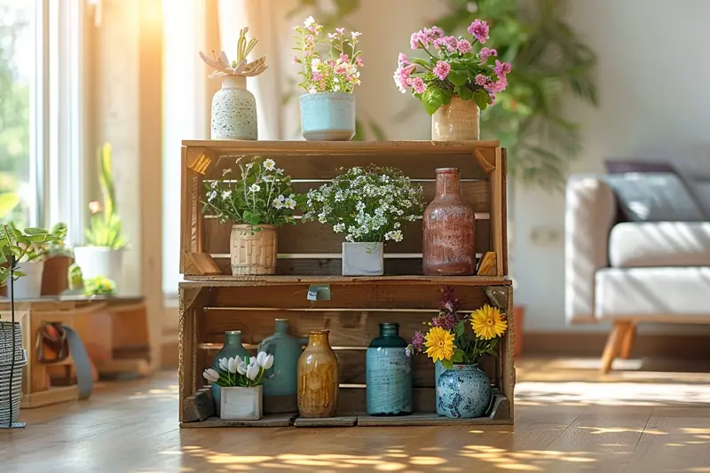 Comment intégrer la déco récup dans son intérieur avec style
